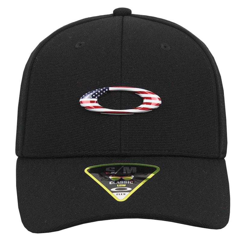 Boné Oakley Tincan Black American Flag