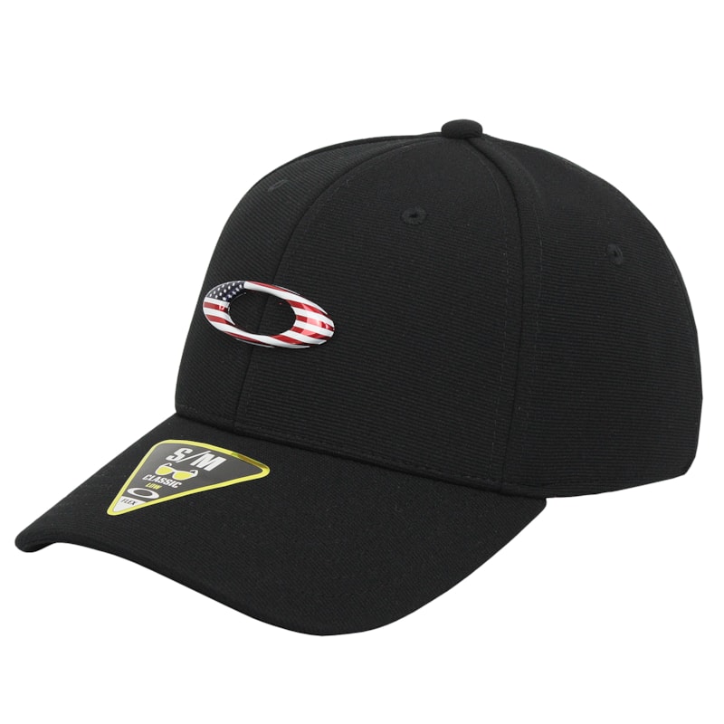 Boné Oakley Tincan Black American Flag