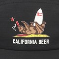 Boné Para Surf California Beer Surf Alive Black