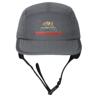Boné Para Surf California Republic Surf Alive Grey