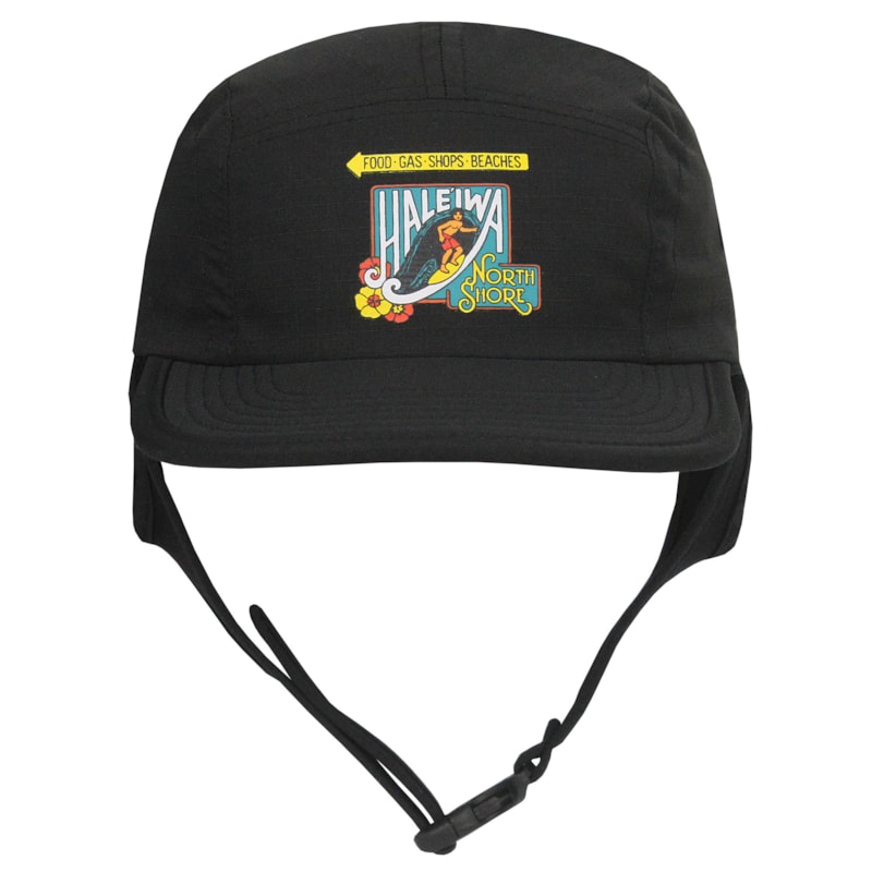 Boné Para Surf Haleiwa Surf Alive Black