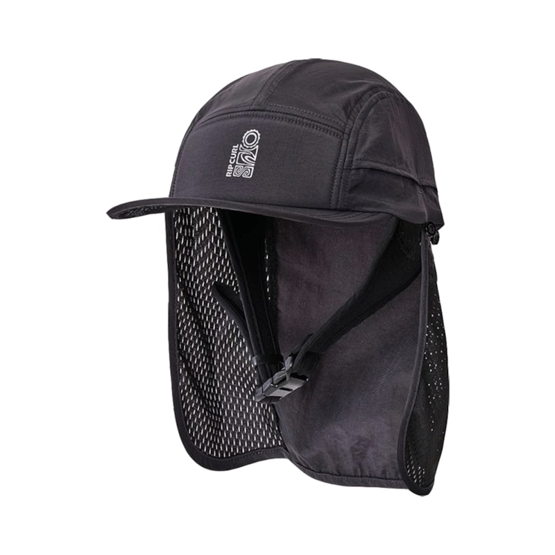Boné para Surf Rip Curl Surf Series Washed Black Importado