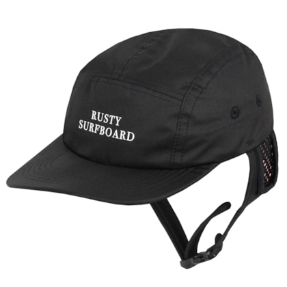 Boné para Surf Rusty Surfboard Preto