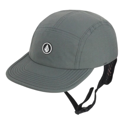 Boné para Surf Volcom Circle Stone Cinza Escuro Boné para Surf Volcom Circle Stone Cinza Escuro