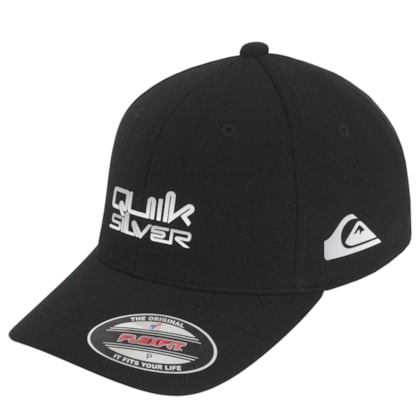Boné Quiksilver Broken Type Black