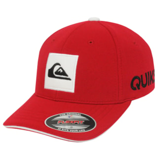 Boné Quiksilver Emb Hard Hitter Red Importado