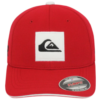 Boné Quiksilver Emb Hard Hitter Red Importado