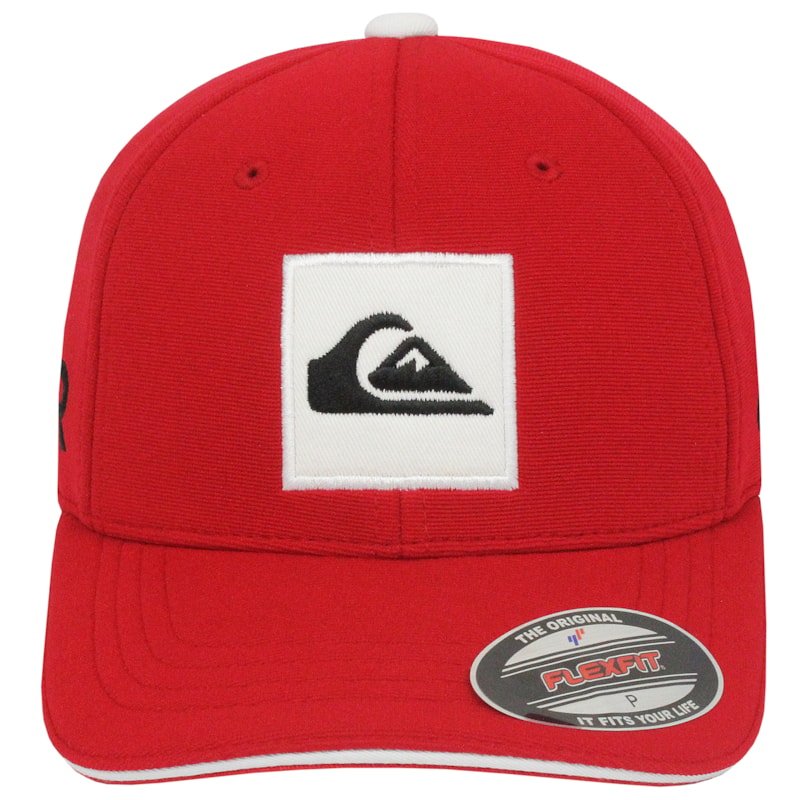 Boné Quiksilver Emb Hard Hitter Red Importado
