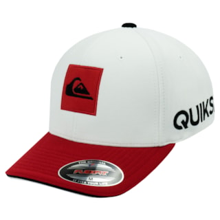 Boné Quiksilver Emb Hard Hitter White Importado
