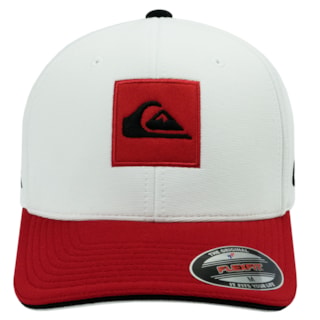 Boné Quiksilver Emb Hard Hitter White Importado