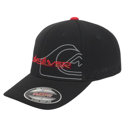 Boné Quiksilver Emb Side Omni Black Boné Quiksilver Emb Side Omni Black