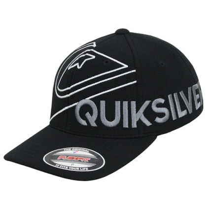 Boné Quiksilver Emb Side Omni Grey Black