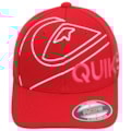 Boné Quiksilver Emb Side Omni Red