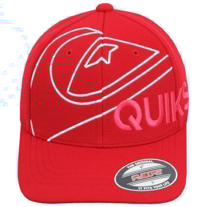 Boné Quiksilver Emb Side Omni Red