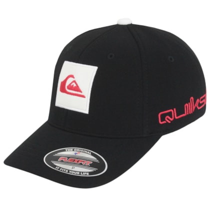 Boné Quiksilver Emb Square Black Boné Quiksilver Emb Square Black