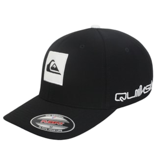 Boné Quiksilver Emb Square Black