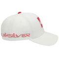 Boné Quiksilver Emb Square White