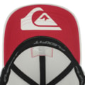 Boné Quiksilver Emb Square White