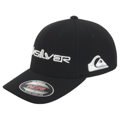 Boné Quiksilver Emb Type Warpaint Black