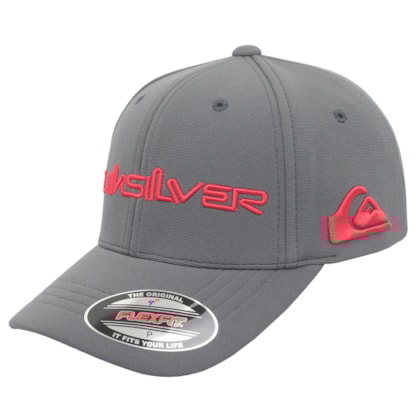 Boné Quiksilver Emb Type Warpaint Drak Grey