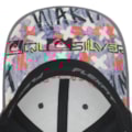 Boné Quiksilver Emb Type Warpaint Drak Grey