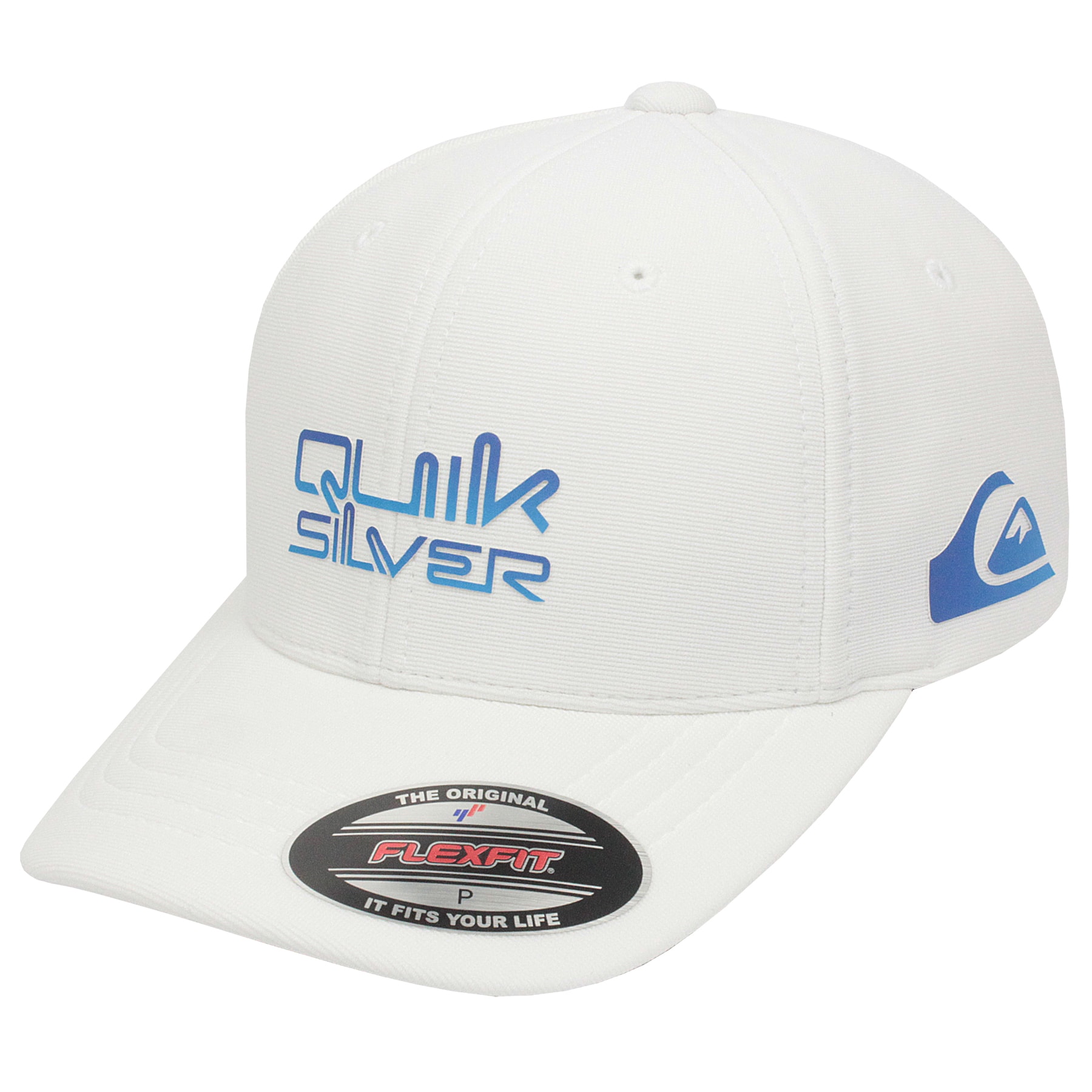 Boné Quiksilver Gradient Broken Type White - Surf Alive Boné Quiksilver Gradient Broken Type White - Surf Alive