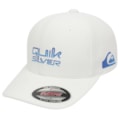 Boné Quiksilver Gradient Broken Type White