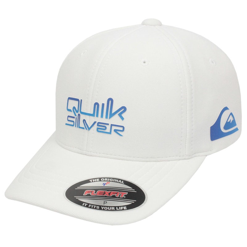 Boné Quiksilver Gradient Broken Type White