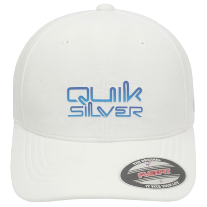 Boné Quiksilver Gradient Broken Type White