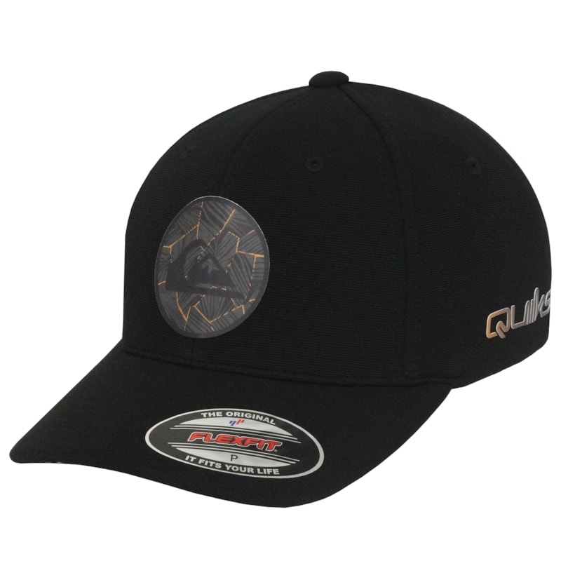 Boné Quiksilver Gradient Logo Natgeo Preto