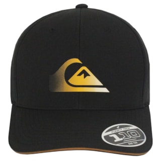 Boné Quiksilver Gradient Logo Twill Preto