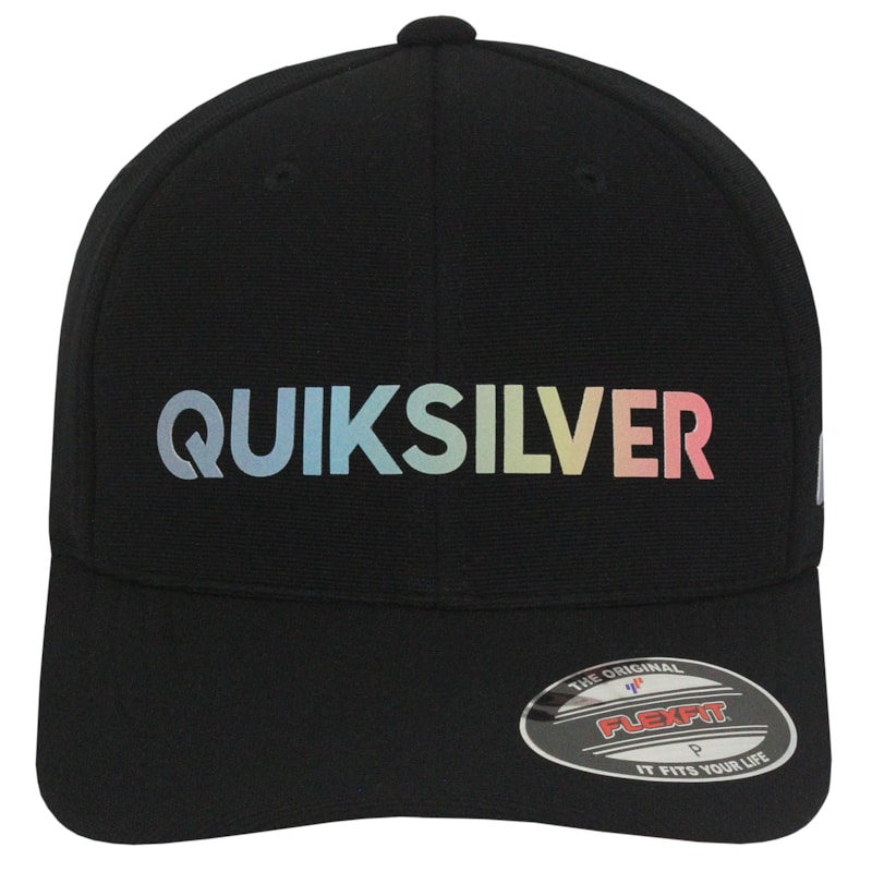 Boné Quiksilver Gradient Type Antique Black Importado
