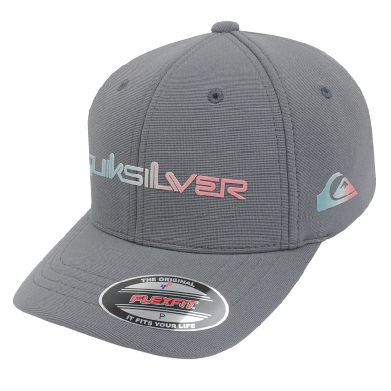 Boné Quiksilver Gradient Type New Wave Dark Grey