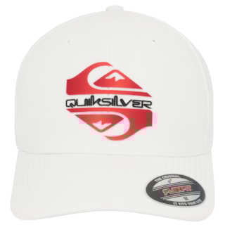 Boné Quiksilver Soft Hologram Branco