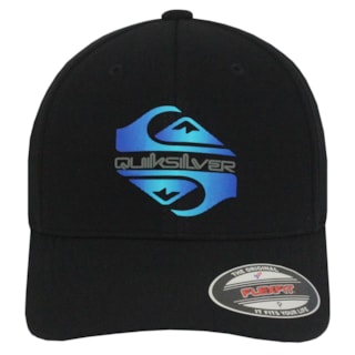 Boné Quiksilver Soft Hologram Preto