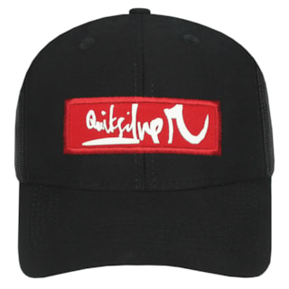 Boné Quiksilver Trucker Young Guns Black