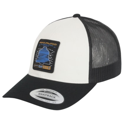 Boné Rip Curl Bells 25 Trucker Black White Boné Rip Curl Bells 25 Trucker Black White