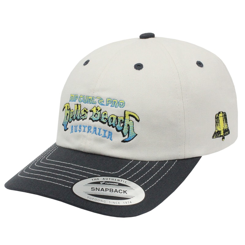 Boné Rip Curl Bells Beach Pro Washed Black Bone Importado