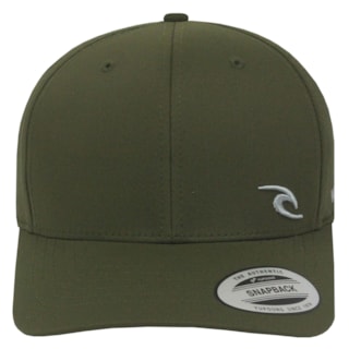 Boné Rip Curl Mini Icon Vaporcool Olive Importado