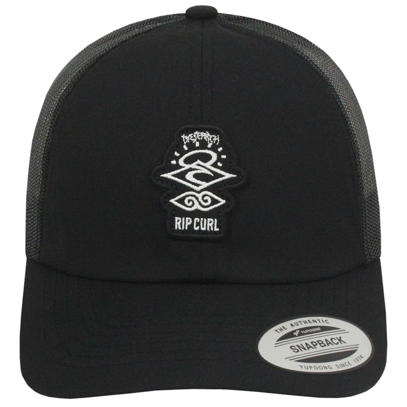 Boné Rip Curl Search Icon Trucker Black Importado