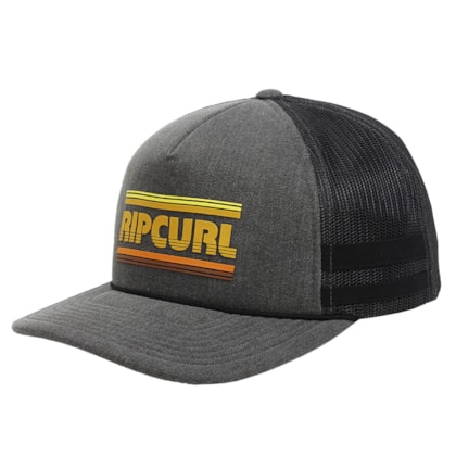Boné Rip Curl Selleck Trucker Charcoal Boné Rip Curl Selleck Trucker Charcoal