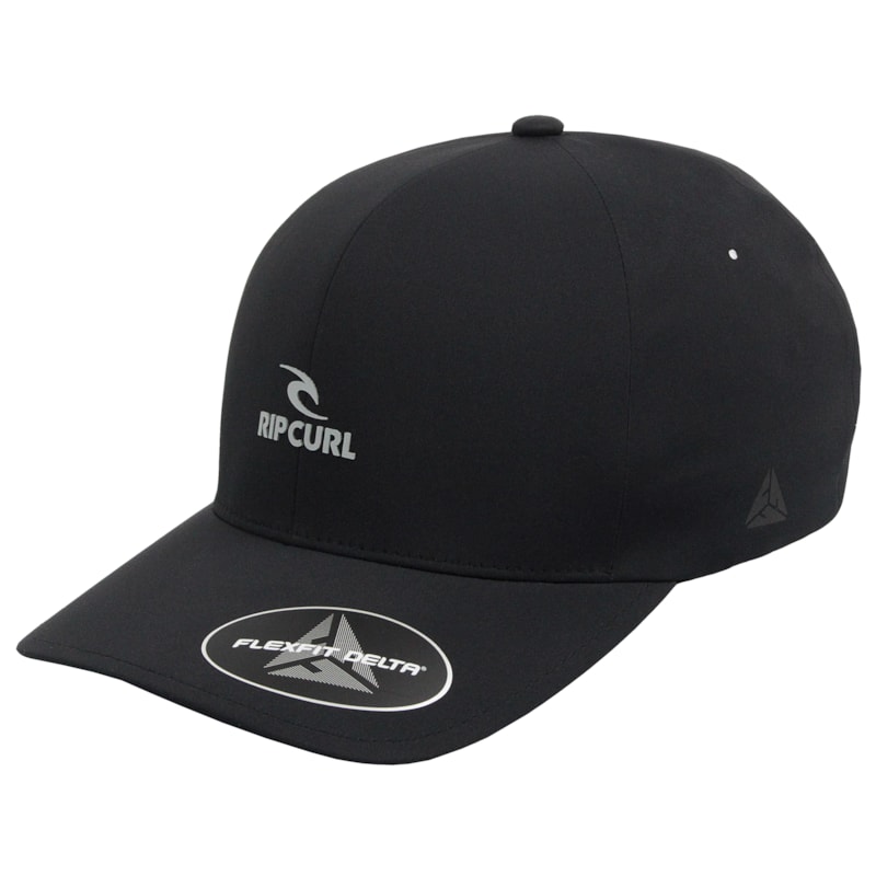 Boné Rip Curl Vaporcool Delta Flexfit Black