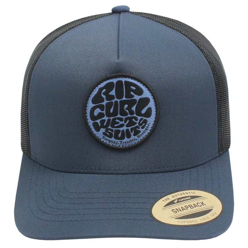Boné Rip Curl Wetsuit Icon Trucker Black Navy Importado