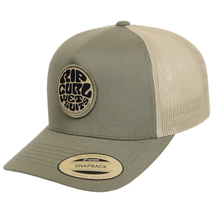 Boné Rip Curl Wetsuit Icon Trucker Dust Olive