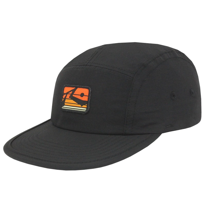 Boné Rusty Five Panel Sunrise Preto