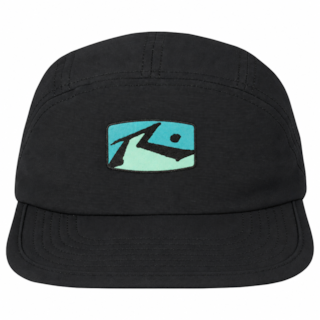 Boné Rusty Five Panel Tide Preto