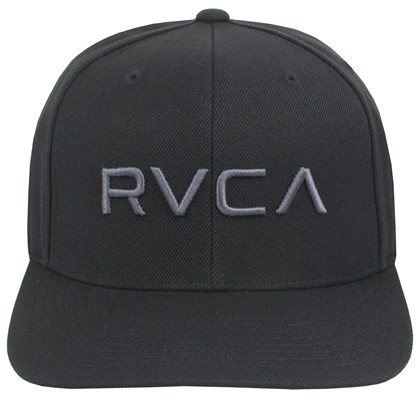 Boné RVCA Twill Snapback II Black Charcoal