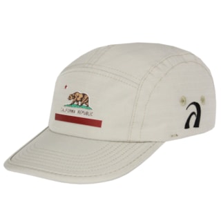 Boné Surf Alive Five Panel California Republic Beige
