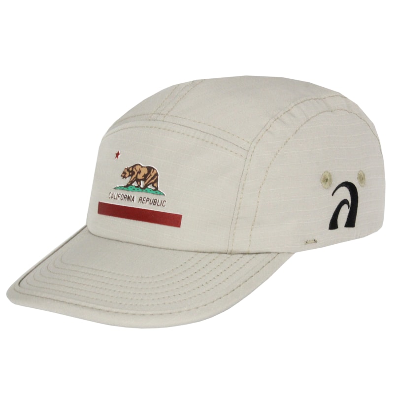 Boné Surf Alive Five Panel California Republic Beige