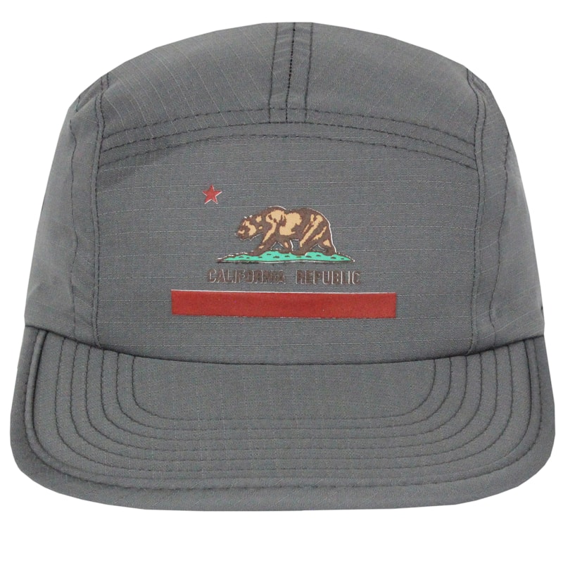 Boné Surf Alive Five Panel California Republic Grey
